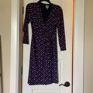 Ann Klein wrap dress